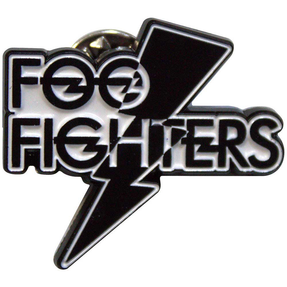 FOO FIGHTERS - Flash Logo / メタル・ピンバッジ